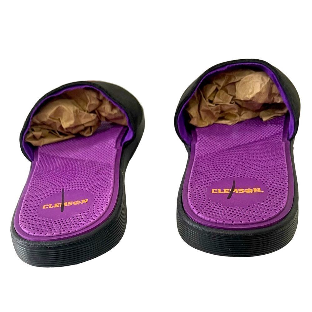 Clemson Tiger Slide Sandals​​​ - Picture 5 of 6